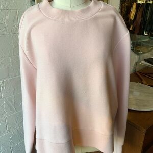 Varley Soft Pink Crew Neck Sweater